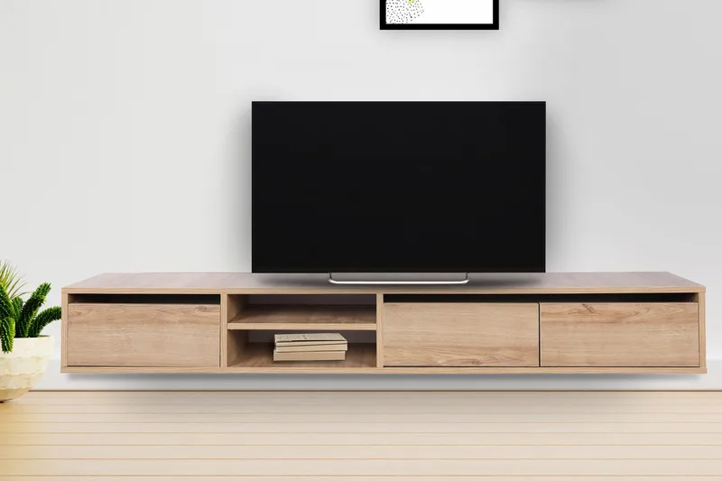 Warffum TV-Bord 180 cm - Natur - Møbler - TV borde & mediemøbler - TV-borde