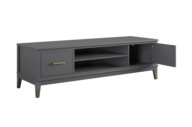Westerleigh TV-bord 152x50 cm Grafitgrå - CosmoLiving - Møbler - TV borde & mediemøbler - TV-borde
