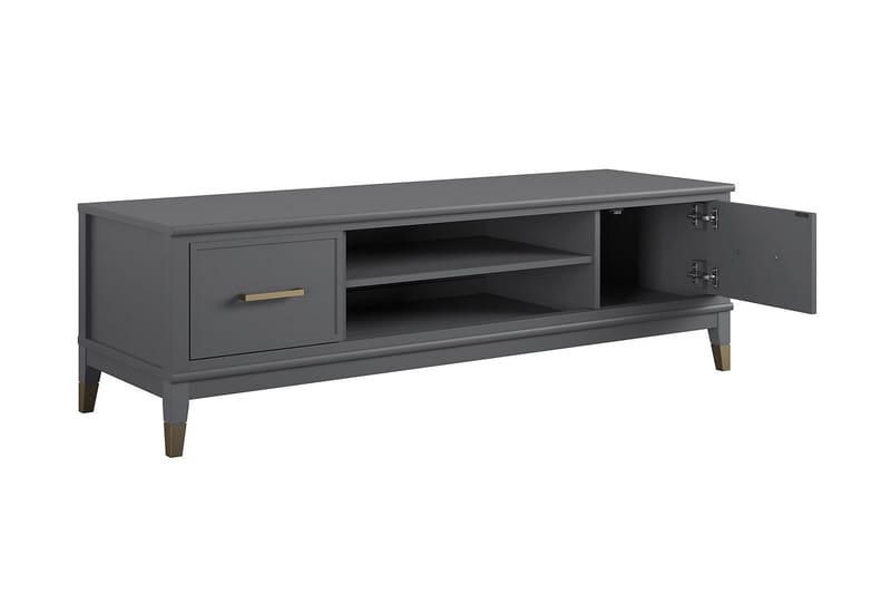 Westerleigh TV-bord 152x50 cm Grafitgrå - CosmoLiving - Møbler - TV borde & mediemøbler - TV-borde