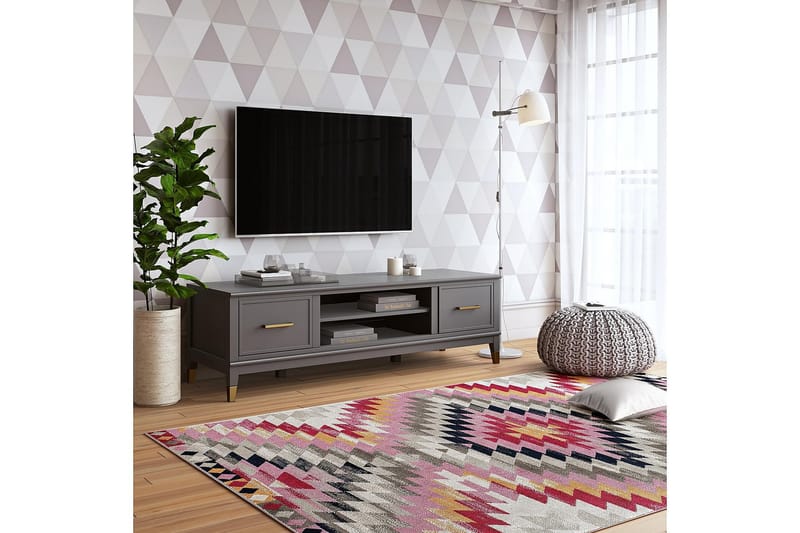 Westerleigh TV-bord 152x50 cm Grafitgrå - CosmoLiving - TV-borde