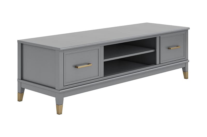 Westerleigh TV-bord 152x50 cm Grafitgrå, CosmoLiving