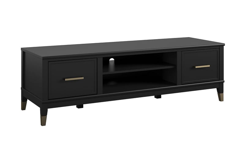 Westerleigh TV-bord 152x50 cm Sort - CosmoLiving - Møbler - TV borde & mediemøbler - TV-borde