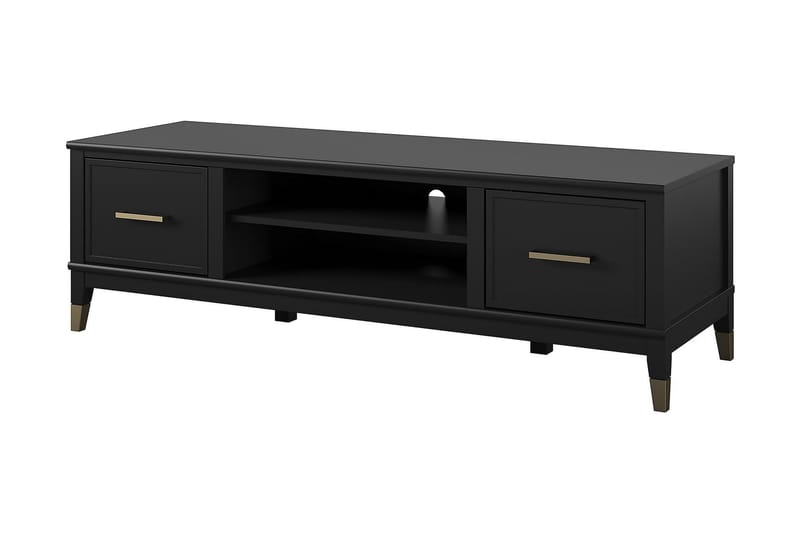 Westerleigh TV-bord 152x50 cm Sort - CosmoLiving - Møbler - TV borde & mediemøbler - TV-borde