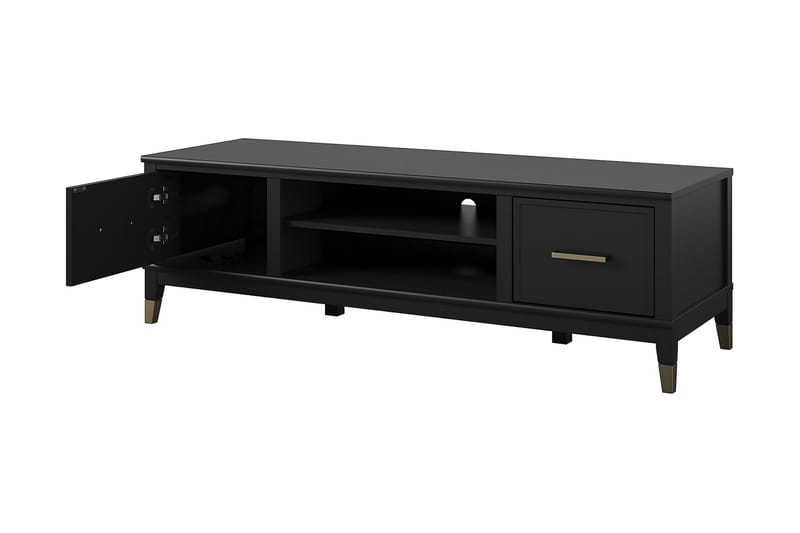 Westerleigh TV-bord 152x50 cm Sort - CosmoLiving - Møbler - TV borde & mediemøbler - TV-borde