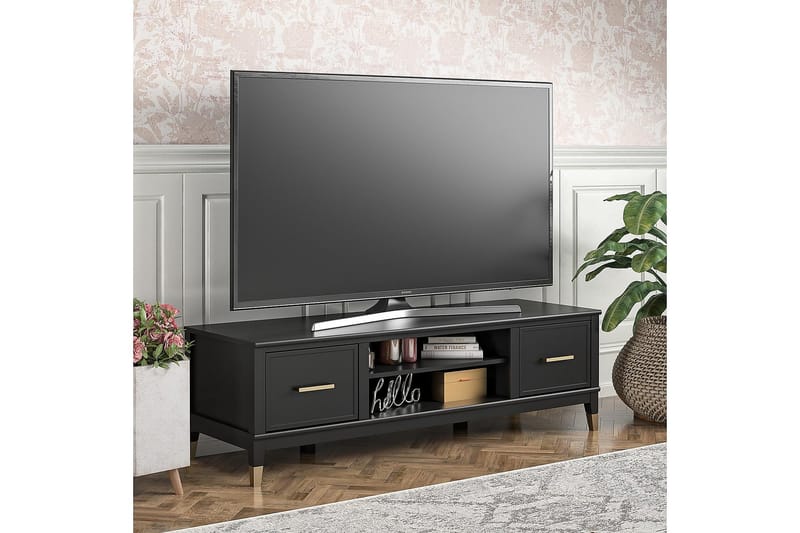 Westerleigh TV-bord 152x50 cm Sort - CosmoLiving - TV-borde