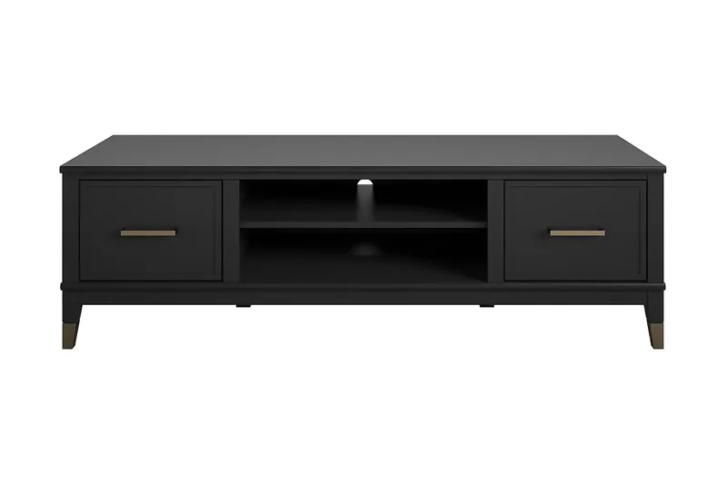 Westerleigh TV-bord 152x50 cm Sort - CosmoLiving - Møbler - TV borde & mediemøbler - TV-borde