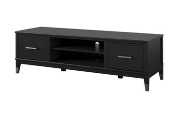 Westerleigh TV-bord 152x50 cm Sort - Møbler - TV borde & mediemøbler - TV-borde