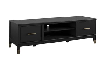 Westerleigh TV-bord 152x50 cm Sort - Møbler - TV borde & mediemøbler - TV-borde
