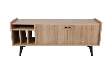 Winskill TV-Bord 150 cm - Natur / sort - Møbler - TV borde & mediemøbler - TV-borde