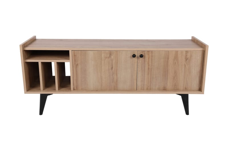 Winskill TV-Bord 150 cm - Natur / sort - Møbler - TV borde & mediemøbler - TV-borde