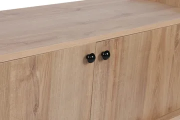 Winskill TV-Bord 150 cm - Natur / sort - Møbler - TV borde & mediemøbler - TV-borde