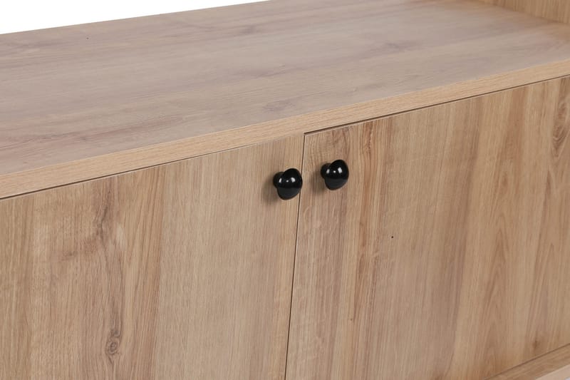 Winskill TV-Bord 150 cm - Natur / sort - Møbler - TV borde & mediemøbler - TV-borde