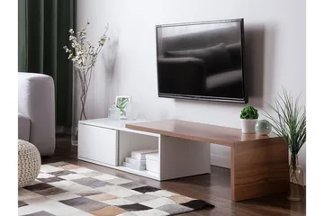 Yonkers TV-Bord 40 x 159 cm - Hvid - Møbler - TV borde & mediemøbler - TV-borde
