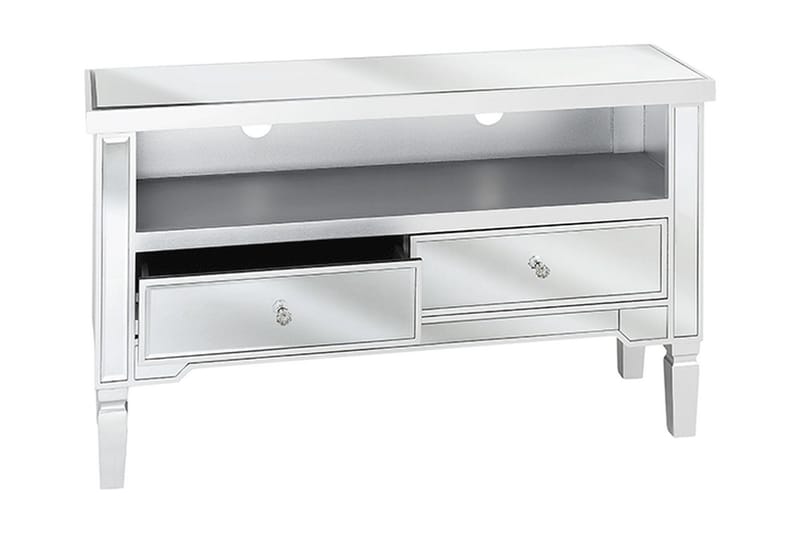 Zaddie TV-Bord 100 cm - Sølv - Møbler - TV borde & mediemøbler - TV-borde
