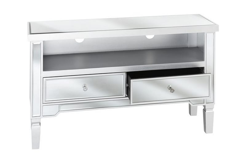Zaddie TV-Bord 100 cm - Sølv - Møbler - TV borde & mediemøbler - TV-borde