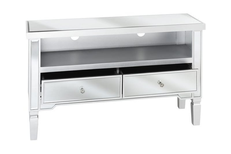 Zaddie TV-Bord 100 cm - Sølv - Møbler - TV borde & mediemøbler - TV-borde
