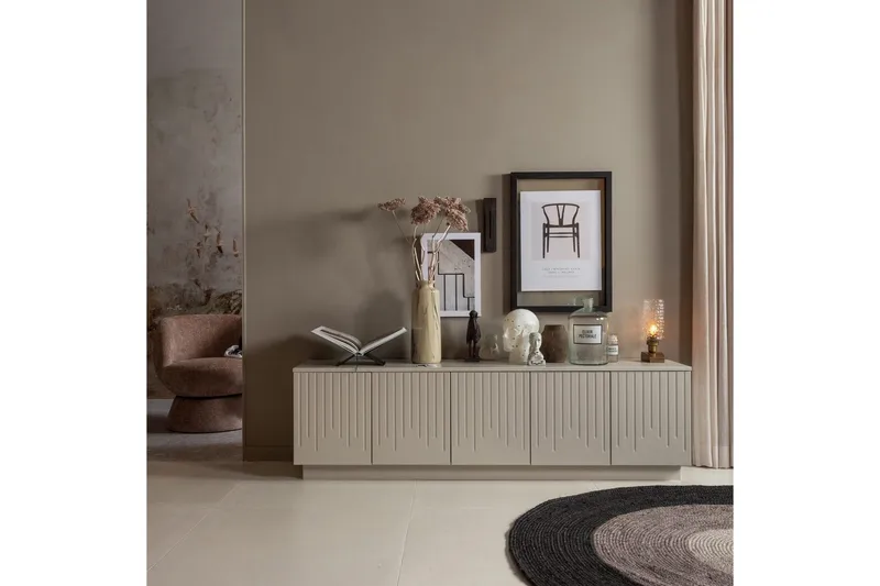 TV-enhed Blyant - Mist - Møbler - TV borde & mediemøbler - TV-skab