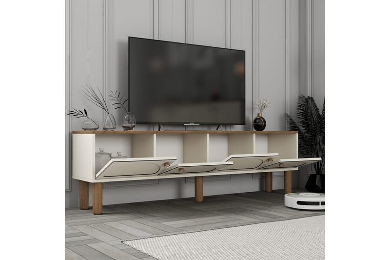 TV-enhed Cool Creme - Creme - Møbler - TV borde & mediemøbler - TV-borde