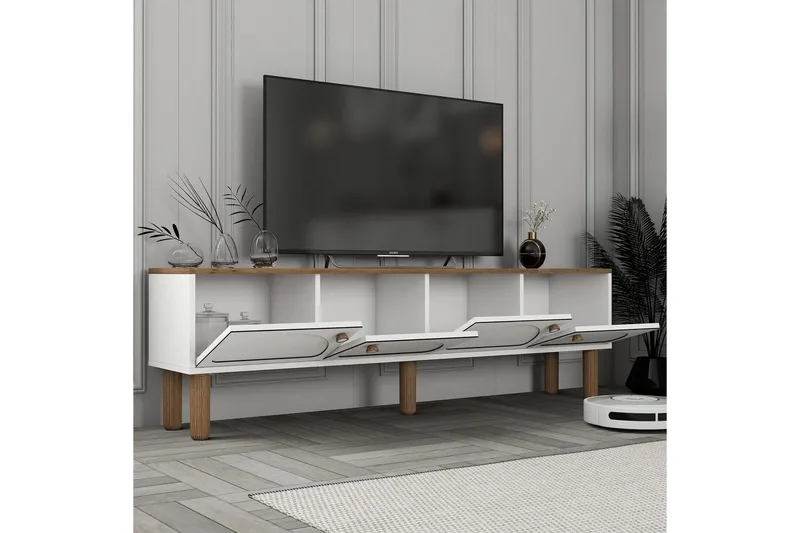 TV-enhed Cool Hvid - Hvid - Møbler - TV borde & mediemøbler - TV-borde