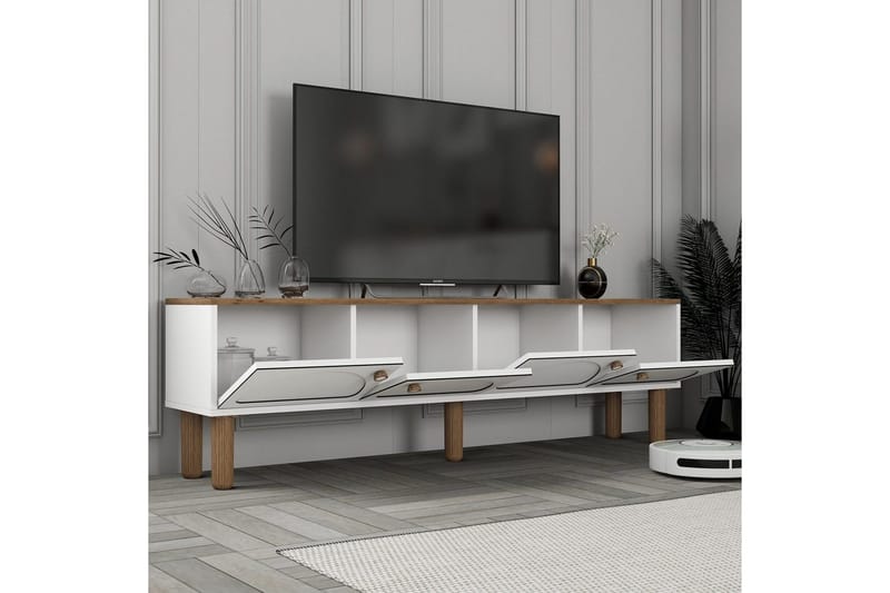 TV-enhed Cool Hvid - Hvid - Møbler - TV borde & mediemøbler - TV-borde
