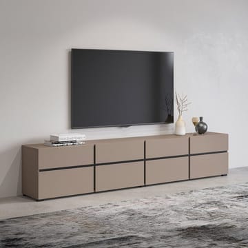 TV-enhed Cross 4 døre med 4 skuffer - Congo - Sort - Møbler - TV borde & mediemøbler - TV-borde