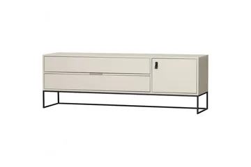 TV-enhed Silas - Støv, Børstet fyrretræ, 180 cm - Møbler - TV borde & mediemøbler - TV-borde