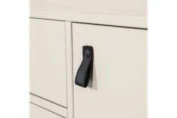 TV-enhed Silas - Støv, Børstet fyrretræ, 180 cm - Møbler - TV borde & mediemøbler - TV-borde