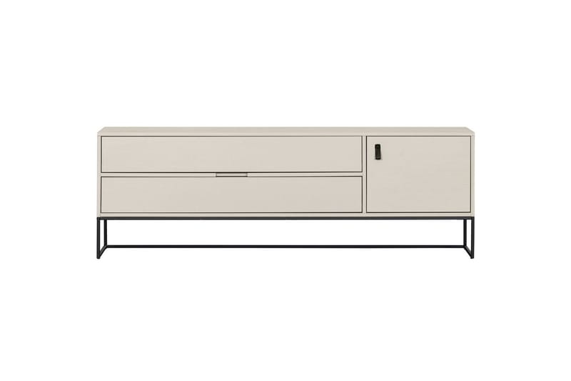 TV-enhed Silas - Støv, Børstet fyrretræ, 180 cm - Møbler - TV borde & mediemøbler - TV-borde