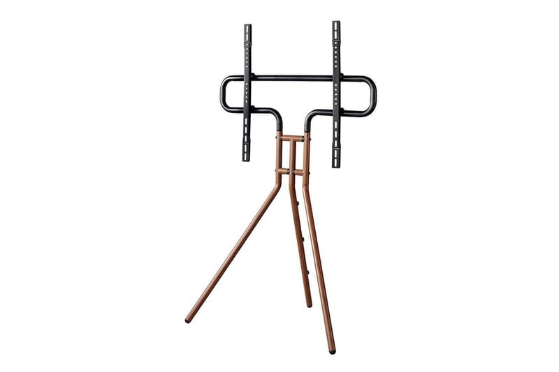 TV Gulvstativ Hama Design Op til 75 - Mørkebrun - Møbler - TV borde & mediemøbler - Mediestativ & vægbeslag