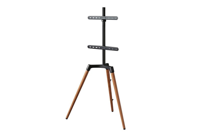 TV Gulvstativ Hama Staffelidesign Op til 65 - Beige||Sort - Møbler - TV borde & mediemøbler - Mediestativ & vægbeslag