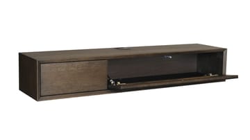TV-hylde Junionne Lille - Brunlakeret eg - Møbler - TV borde & mediemøbler - TV-reol
