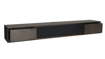 TV-hylde Junionne Stor - Brunlakeret eg - Møbler - TV borde & mediemøbler - TV-reol