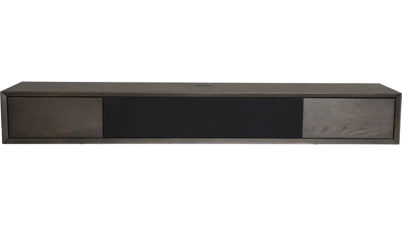 TV-hylde Junionne Stor - Brunlakeret eg - Møbler - TV borde & mediemøbler - TV-reol