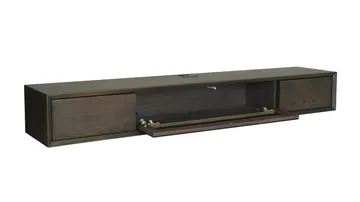 TV-hylde Junionne Stor - Brunlakeret eg - Møbler - TV borde & mediemøbler - TV-reol