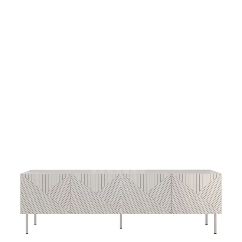 tv-møbel NO_BRAND TV-bord ART DECO 190 4D beige, undefined