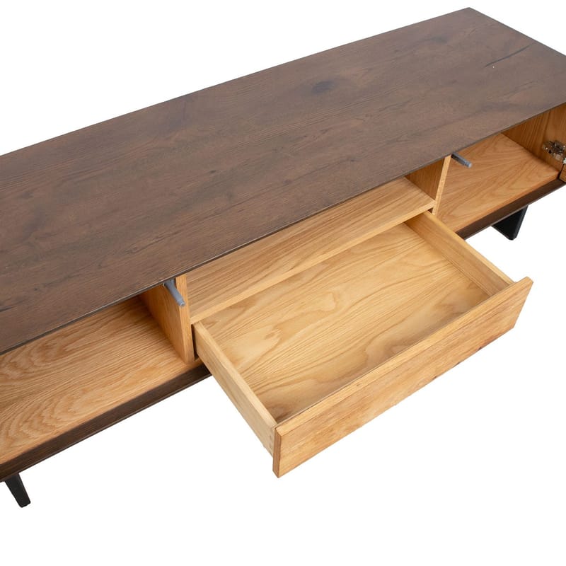 TV-møbel Teron 160x45x45 cm - eg - Møbler - TV borde & mediemøbler - TV-borde