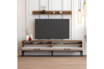 Andifli TV-møbelsæt 180x47 cm - Brun - Møbler - TV borde & mediemøbler - Tv-møbelsæt