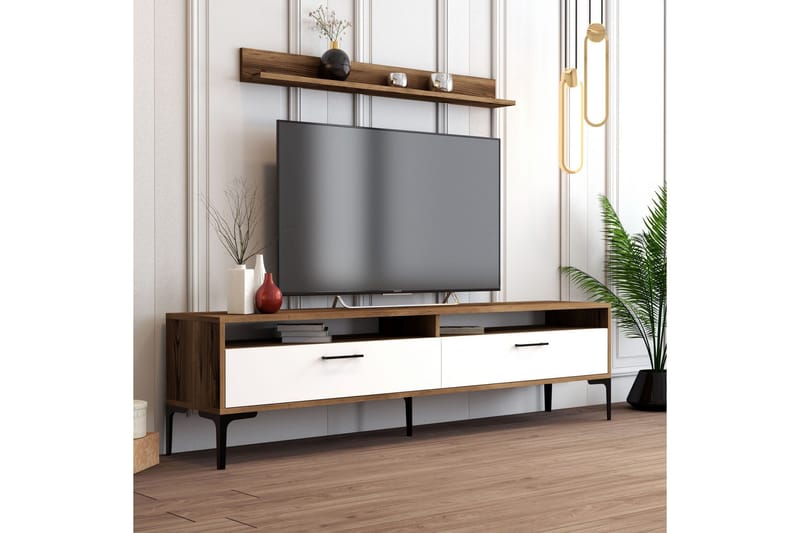 Andifli TV-møbelsæt 180x47 cm - Brun - Møbler - TV borde & mediemøbler - Tv-møbelsæt