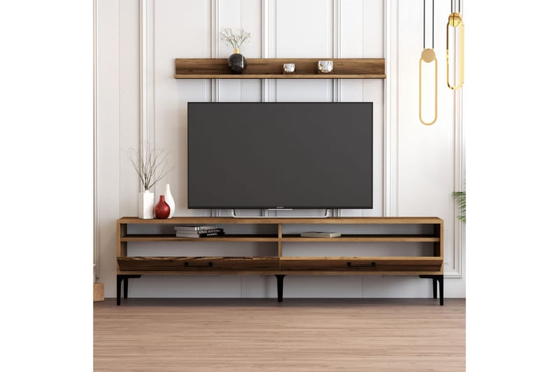 Andifli TV-møbelsæt 180x47 cm - Brun - Møbler - TV borde & mediemøbler - Tv-møbelsæt