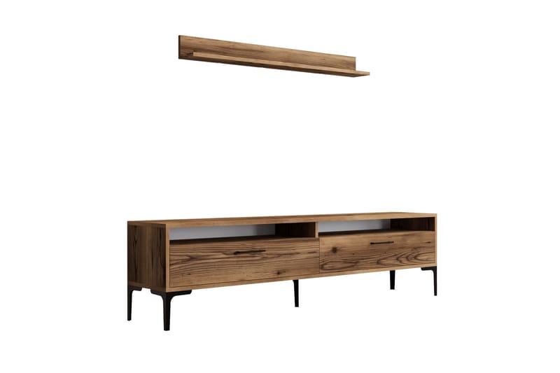 Andifli TV-møbelsæt 180x47 cm - Brun - Møbler - TV borde & mediemøbler - Tv-møbelsæt