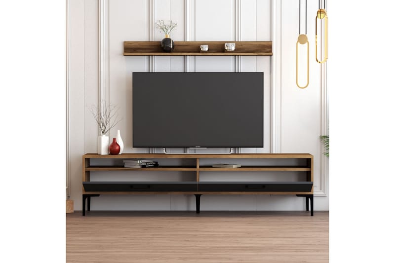 Andifli TV-møbelsæt 180x47 cm - Brun - Møbler - TV borde & mediemøbler - Tv-møbelsæt