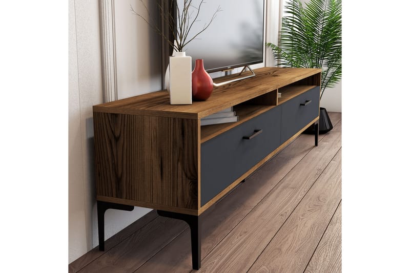Andifli TV-møbelsæt 180x47 cm - Brun - Tv-møbelsæt