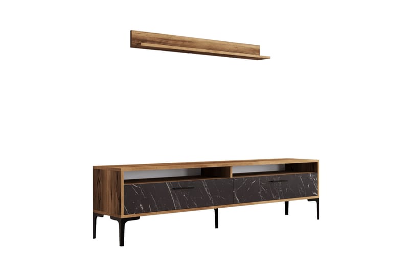 Andifli TV-møbelsæt 180x47 cm - Brun - Møbler - TV borde & mediemøbler - Tv-møbelsæt