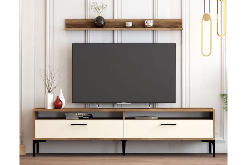 Andifli TV-møbelsæt 180x47 cm - Brun - Møbler - TV borde & mediemøbler - Tv-møbelsæt
