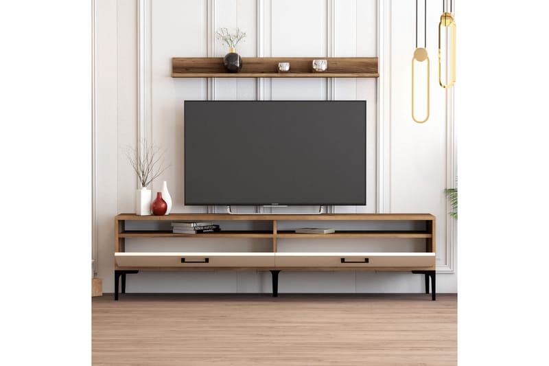 Andifli TV-møbelsæt 180x47 cm - Brun - Møbler - TV borde & mediemøbler - Tv-møbelsæt