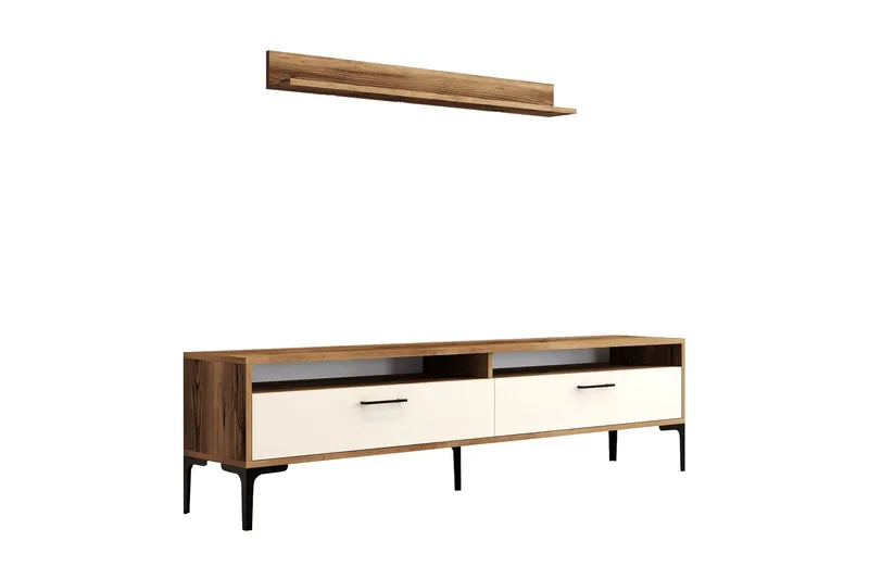 Andifli TV-møbelsæt 180x47 cm - Brun - Møbler - TV borde & mediemøbler - Tv-møbelsæt