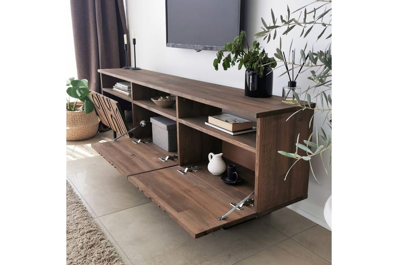Andifli TV-møbelsæt 50x15 cm - Brun - Møbler - TV borde & mediemøbler - Tv-møbelsæt