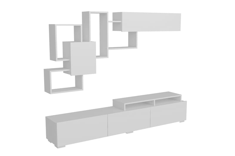 Decorotika Medieopbevaring - Hvid - Tv-møbelsæt