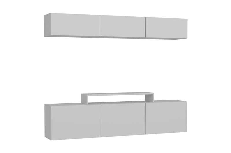 Decorotika TV-bænk - Hvid - Møbler - TV borde & mediemøbler - Tv-møbelsæt