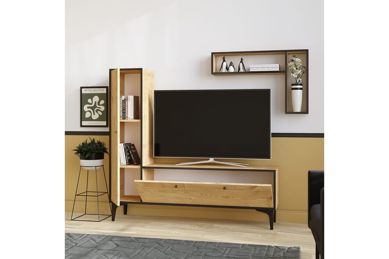 Desgrar TV-møbelsæt 118x49 cm - Blå - Møbler - TV borde & mediemøbler - Tv-møbelsæt